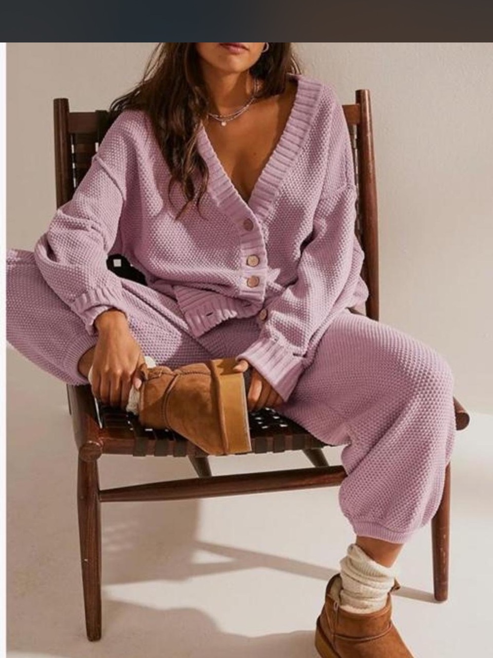 Amazon Women's Sweater Lounge Set - Medium